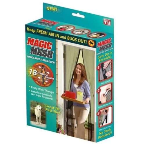 Magic Mesh Anti Mosquito Door Curtain Net
