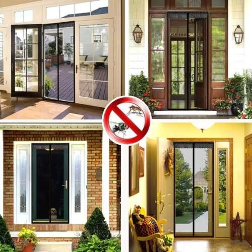 Magic Mesh Anti Mosquito Door Curtain Net