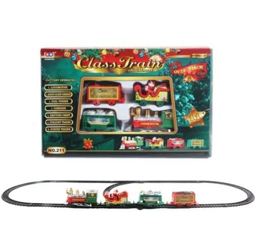 Mini Christmas Electric Toy Train