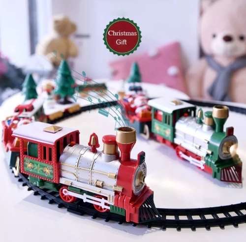 Mini Christmas Electric Toy Train