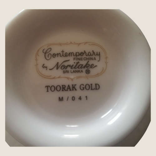 Noritake Sri Lanka - Toorak Gold