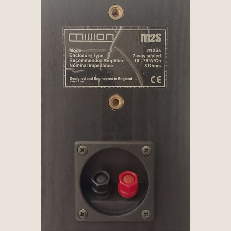 Mission Surround Sound System -  MsSas Subwoofer with M2SCentre Speaker and Four Satellite Speakers