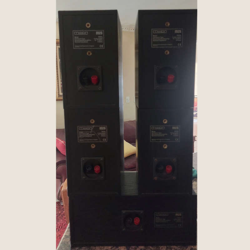 Mission Surround Sound System -  MsSas Subwoofer with M2SCentre Speaker and Four Satellite Speakers