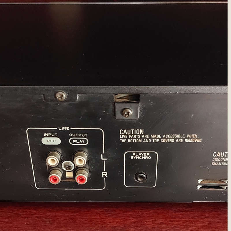 Vintage (1984) Pioneer CT-1040W Double Cassette Tape Deck