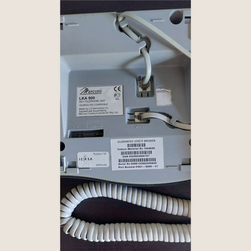 Secondhand Telkom Business LKA900 landline phone with buttons