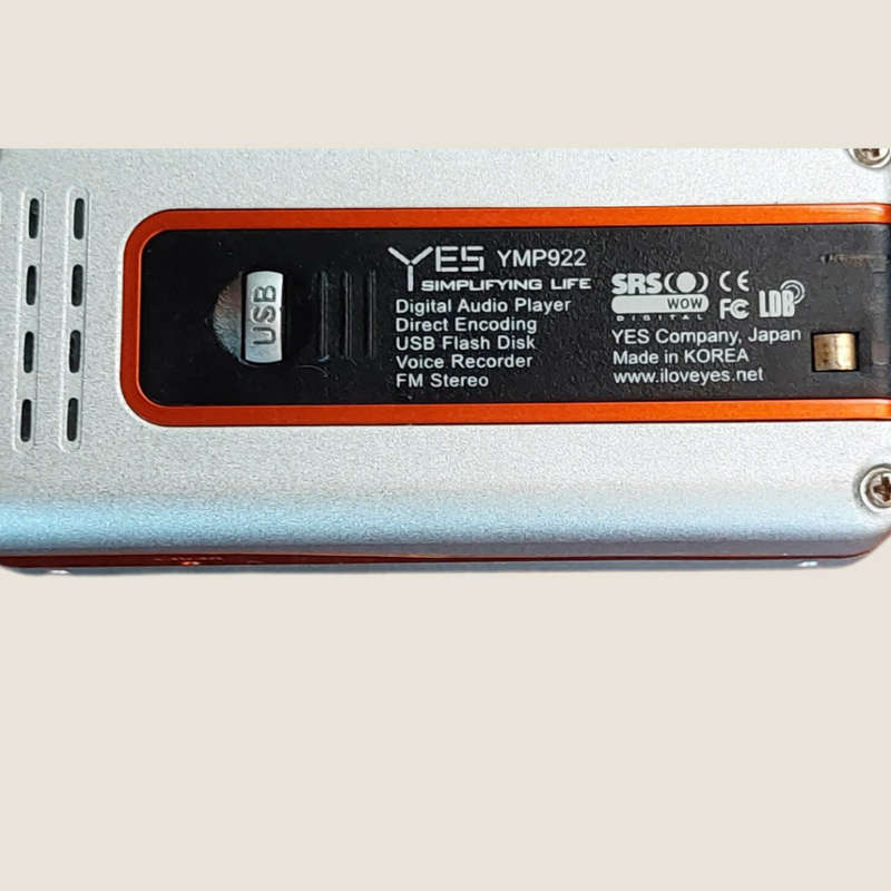 Retro Orange Small YES Player