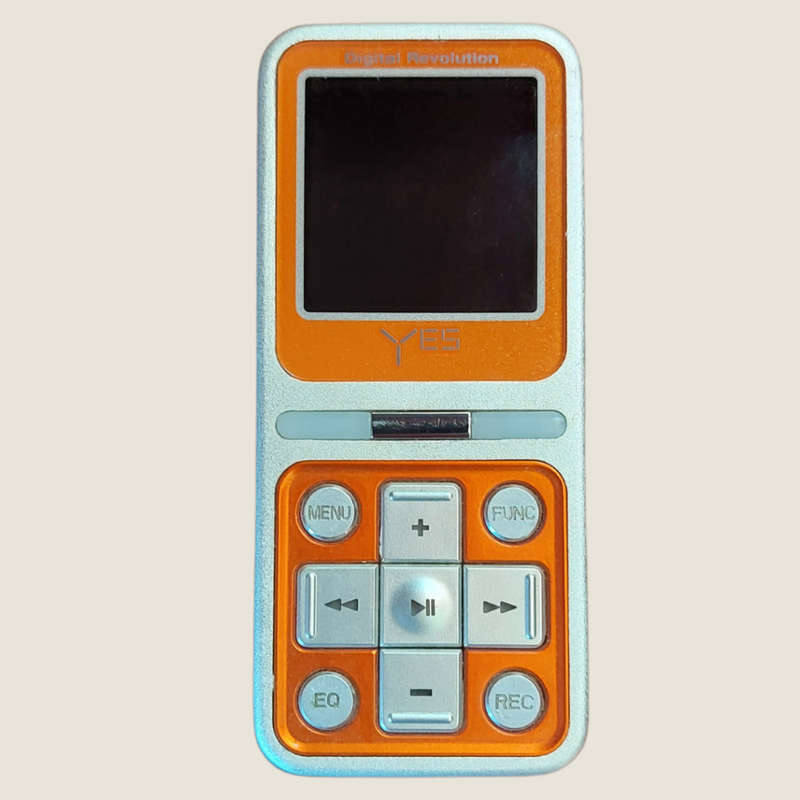 Retro Orange Small YES Player