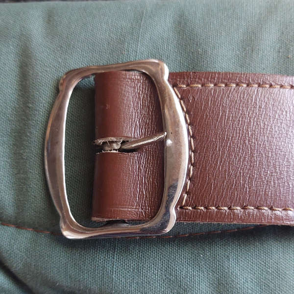 Vintage Shotgun Cartridge Ammo Leather Belt