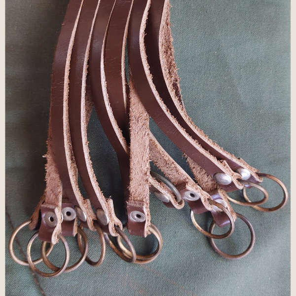 Vintage Leather Game Bird Carrier