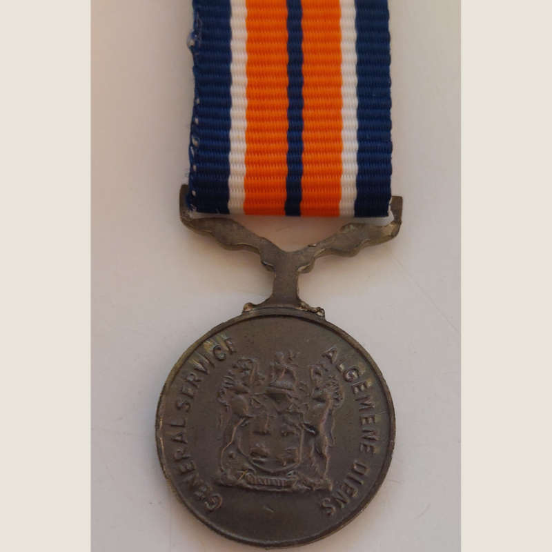 SADF Cupro Nickel General Service/Algemene Diens Medal