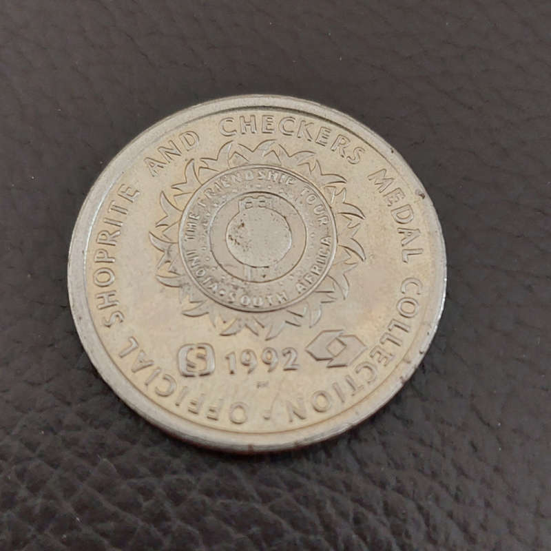 Shoprite and Checkers Medal Collection 1992 Jonty Rhodes