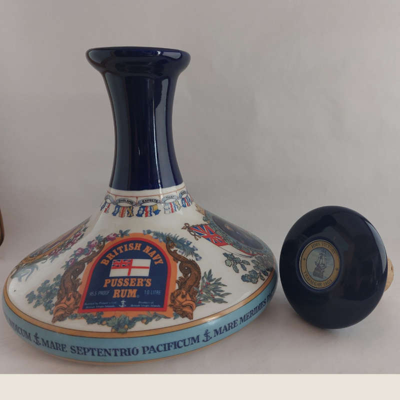 Vintage Wade Staffordshire British Navy Pussers Rum