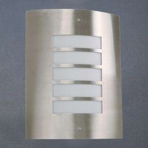 MODERN INDOOR/OUTDOOR STAINLESS STELL WALL LIGHT ENERGY SAVER