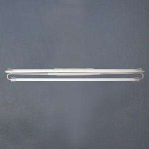MODERN 4FT DOUBLE UNCOVERED FLUORECENT FITTING