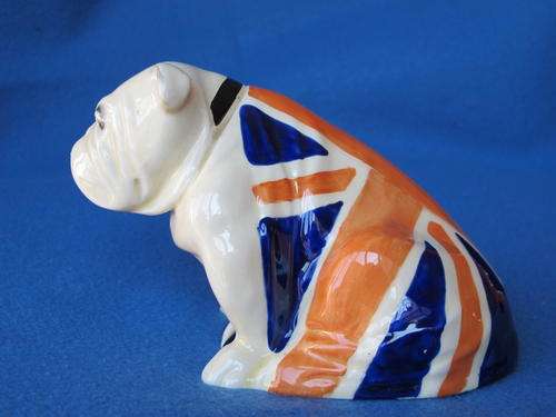 British bulldog 1940s Union Jack Vintage Retro