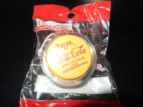 Coke Cola  YO- YO  ""Yellow Face ""