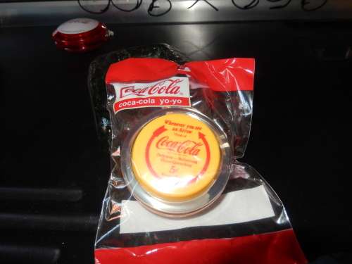 Coke Cola  YO- YO  ""Yellow Face ""