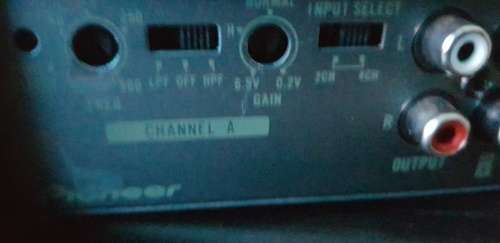 Pioneer Champion Series GM-D8604 Amplifier