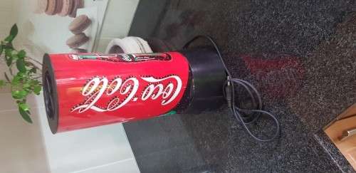 Coke- cola - rotating lamp