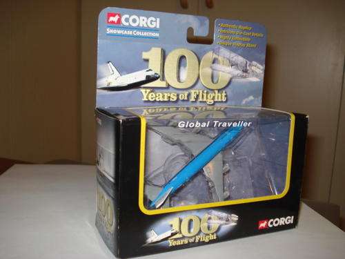 Corgi collection 100 Years Of Flight Global Traveller Boeing 747