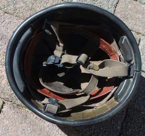 SADF Parabat M83 jump head gear