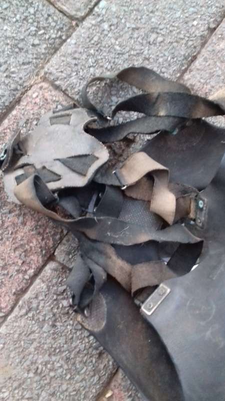 Gas Mask 1941 Used by family member Transvaal Scottish WW2 amazing condition stored for years