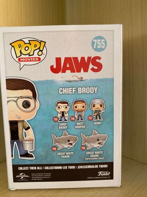 FUNKO POP! CHIEF BRODY: JAWS 755