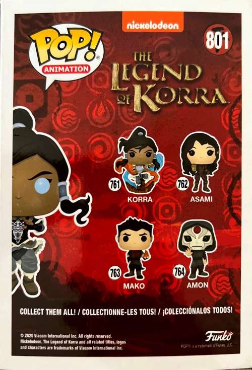 KORRA LIMITED GLOW CHASE HOT TOPOIC EXCLUSIVE FUNKO POP