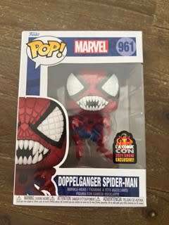 DOPPELGANGER SPIDER-MAN LA COMIC CON 2021 SHOW EXCLUSIVE FUNKO POP!