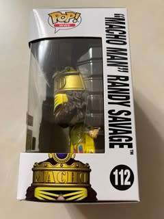 MACHO MAN!! WRESTLEMANIA VI!!FUNKO POP!! EE EXCLUSIVE!!
