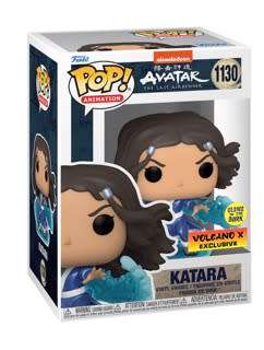 KATARA!! AVATAR!! FUNKO POP!! GLOWS IN THE DARK!! VOLCANO X EXCLUSIVE!!