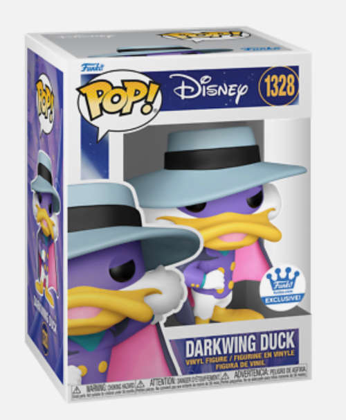 DARKWING DUCK!! DISNEY!!FUNKO POP!! FUNKO EXCLUSIVE!!