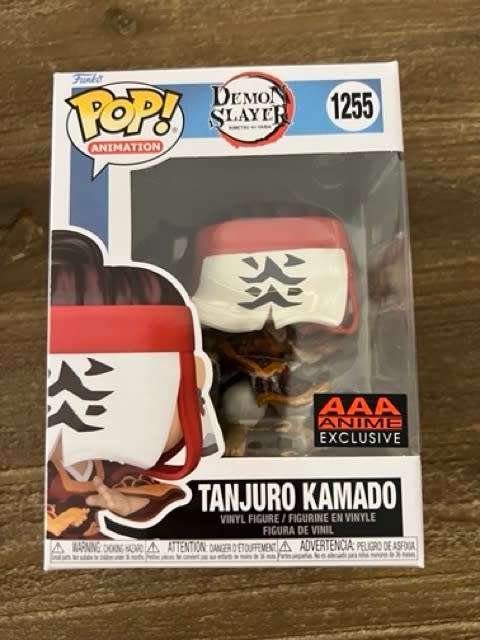 TANJURO KAMADO!! DEMON SLAYER!! FUNKO POP!! AAA ANIME EXCLUSIVE