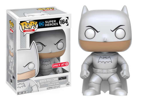 NORTH POLE CAMO BATMAN!!DC!!FUNKO POP!! TARGET EXCLUSIVE