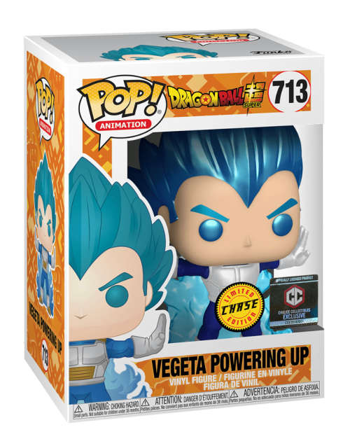 VEGETA POWERING UP!!DRAGON BALLZ!!FUNKO POP!! CC EXCLUSIVE!! CHASE!!