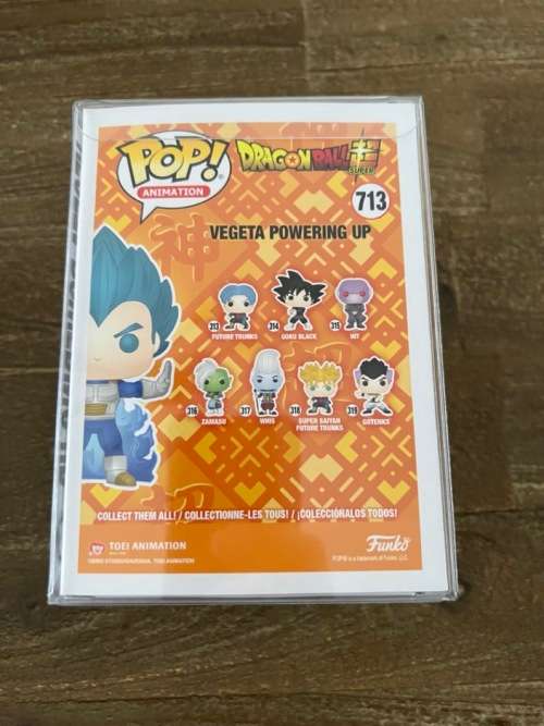 VEGETA POWERING UP!!DRAGON BALLZ!!FUNKO POP!! CC EXCLUSIVE!! CHASE!!