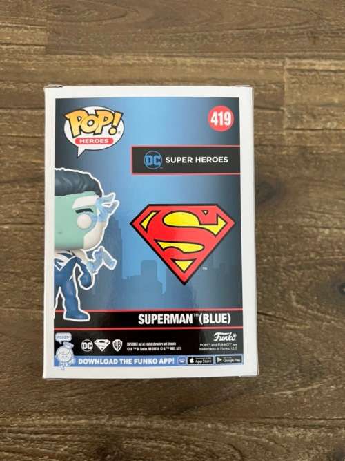 SUPERMAN(BLUE)!!DC!!FUNKO POP! 2021 FALL CONVENTION!!
