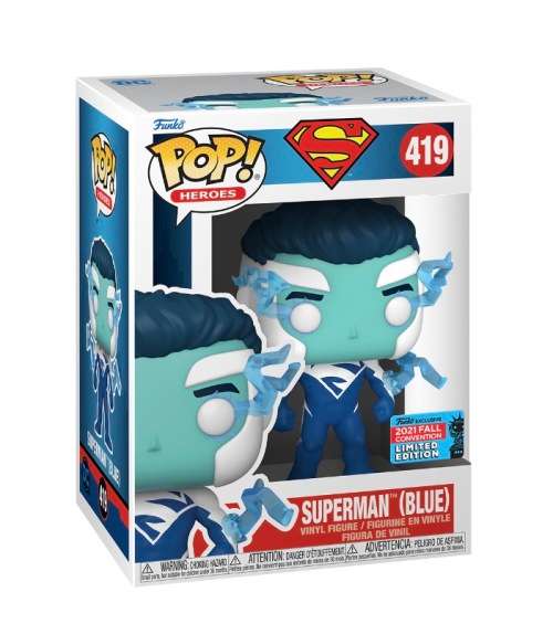 SUPERMAN(BLUE)!!DC!!FUNKO POP! 2021 FALL CONVENTION!!