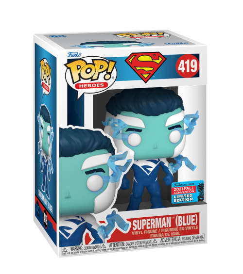 SUPERMAN(BLUE)!!DC!!FUNKO POP! 2021 FALL CONVENTION!!