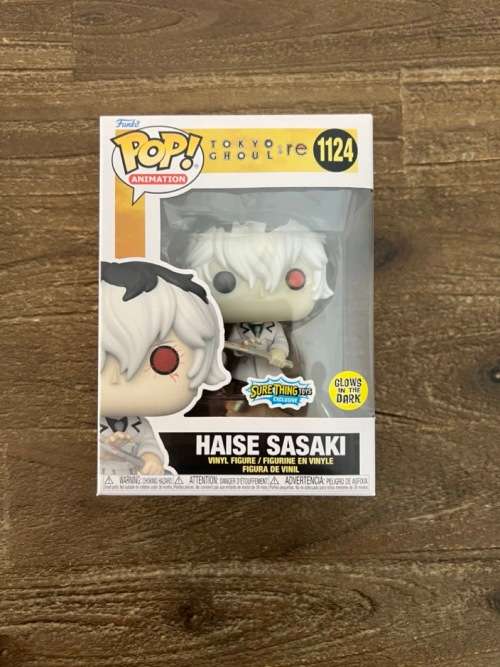 HAISE SASAKI!! TOKYO GHOUL!! FUNKO POP!! SURETHING EXCLUSIVE!! GLOWS IN THE DARK!!