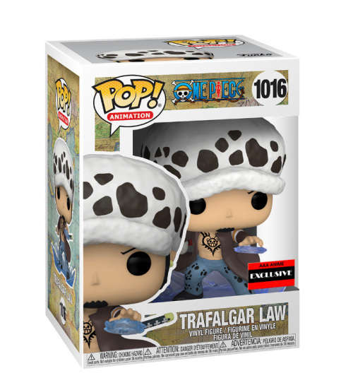TRAFALGAR LAW!!ONE PIECE!!FUNKO POP!! AAA EXCLUSIVE!!