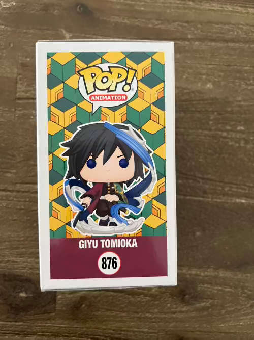 GIYU TOMIOKA!!DEMON SLAYER!!FUNKO POP!! AAA EXCLUSIVE