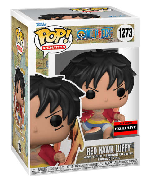 RED HAWK LUFFY!!ONE PIECE!!FUNKO POP!! AAA EXCLUSIVE