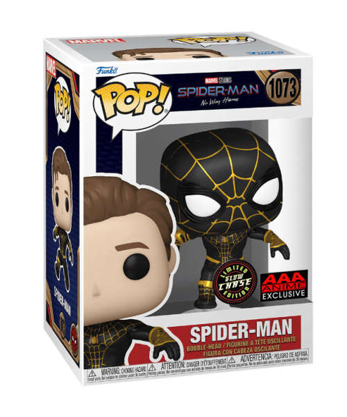 SPIDER-MAN!!NO WAY HOME!! FUNKO POP!! AAA EXCLUSIVE!! GLOW CHASE!!