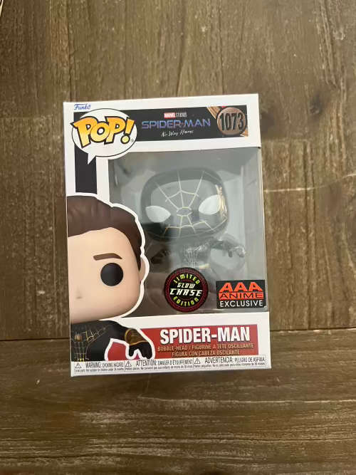 SPIDER-MAN!!NO WAY HOME!! FUNKO POP!! AAA EXCLUSIVE!! GLOW CHASE!!