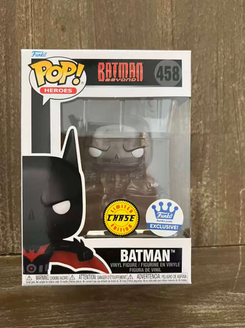 BATMAN 458!!BATMAN BEYOND!!FUNKO POP!! FUNKO EXCLUSIVE!! CHASE!!