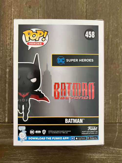 BATMAN 458!!BATMAN BEYOND!!FUNKO POP!! FUNKO EXCLUSIVE!! CHASE!!