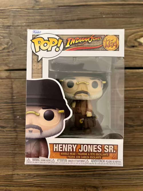 HENRY JONES SR!! INDIANA JONES !! FUNKO POP!!