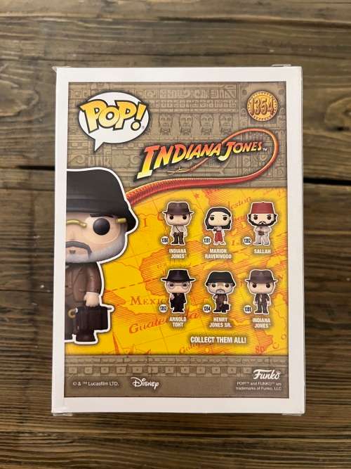 HENRY JONES SR!! INDIANA JONES !! FUNKO POP!!