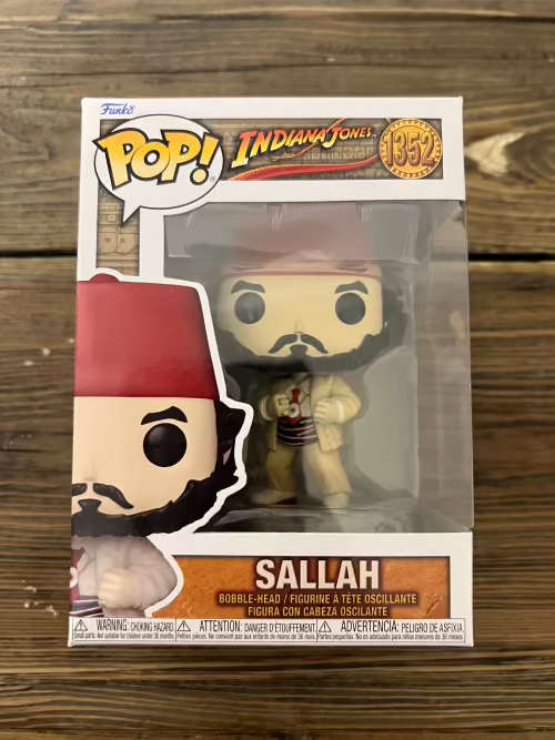 SALLAH!!INDIANA JONES!!FUNKO POP!!